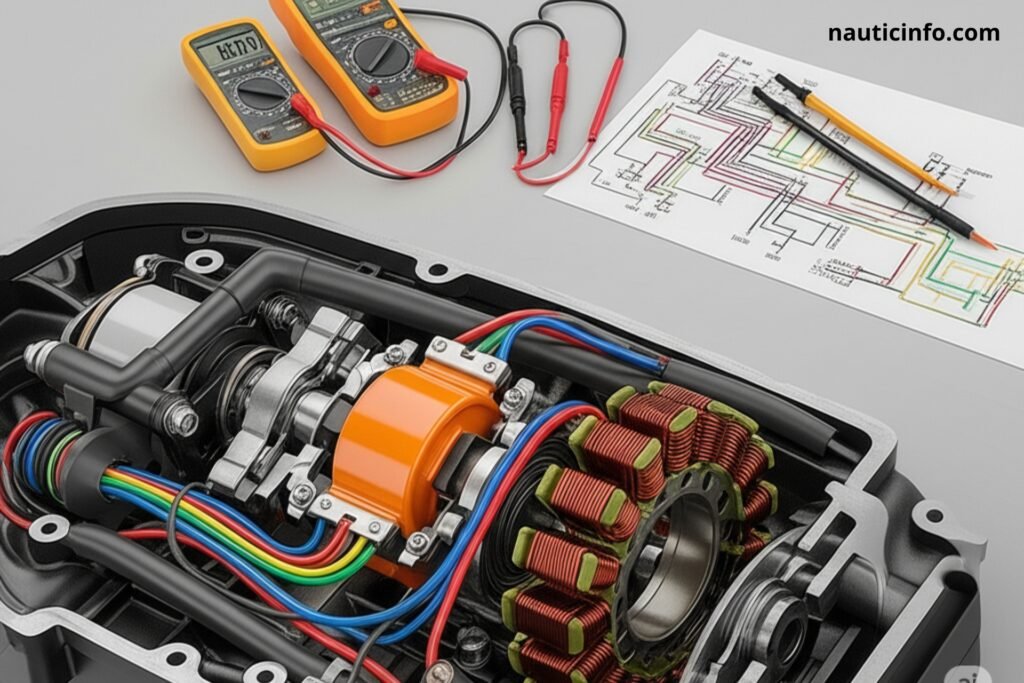 Problèmes électriques moteurs hors-bord