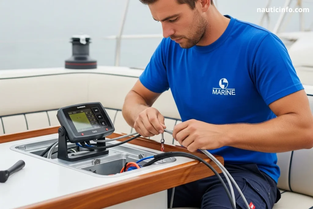 Installation et mise en service GPS Marine