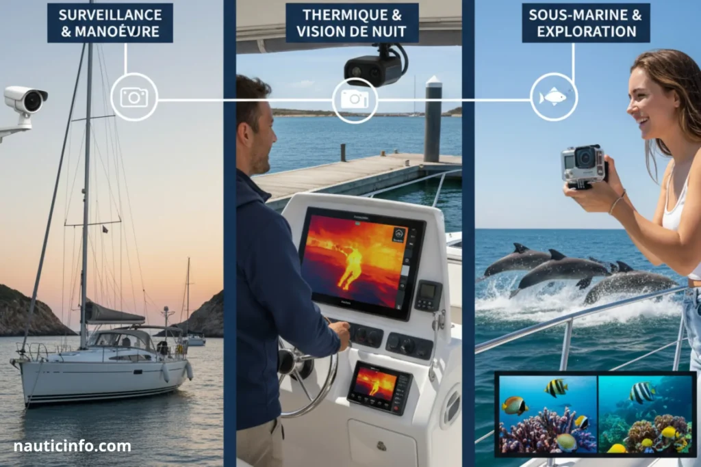 Les différents types de caméras embarquées