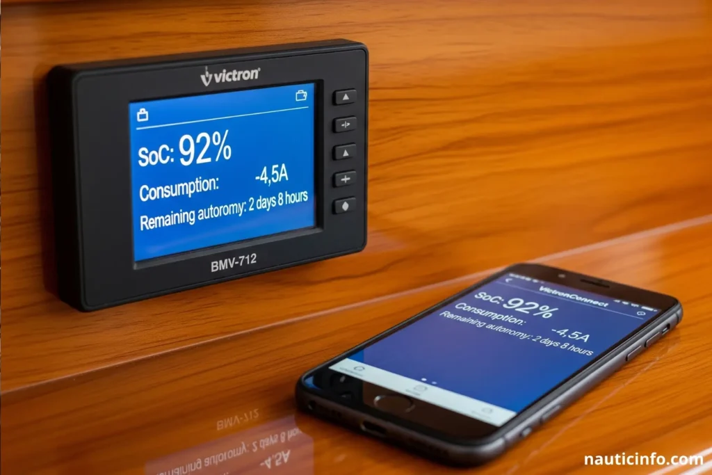 Gérer son énergie à bord : moniteur de batterie intelligent 