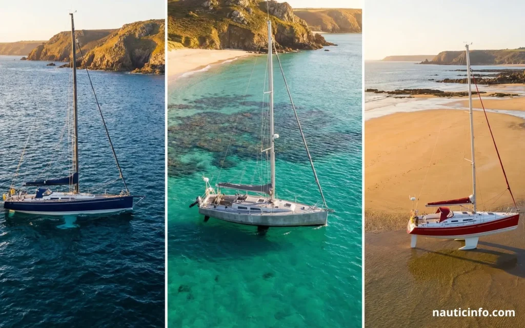 Carènes de voiliers : Analyse Technique du Quillard, du Dériveur Intégral et du Biquille